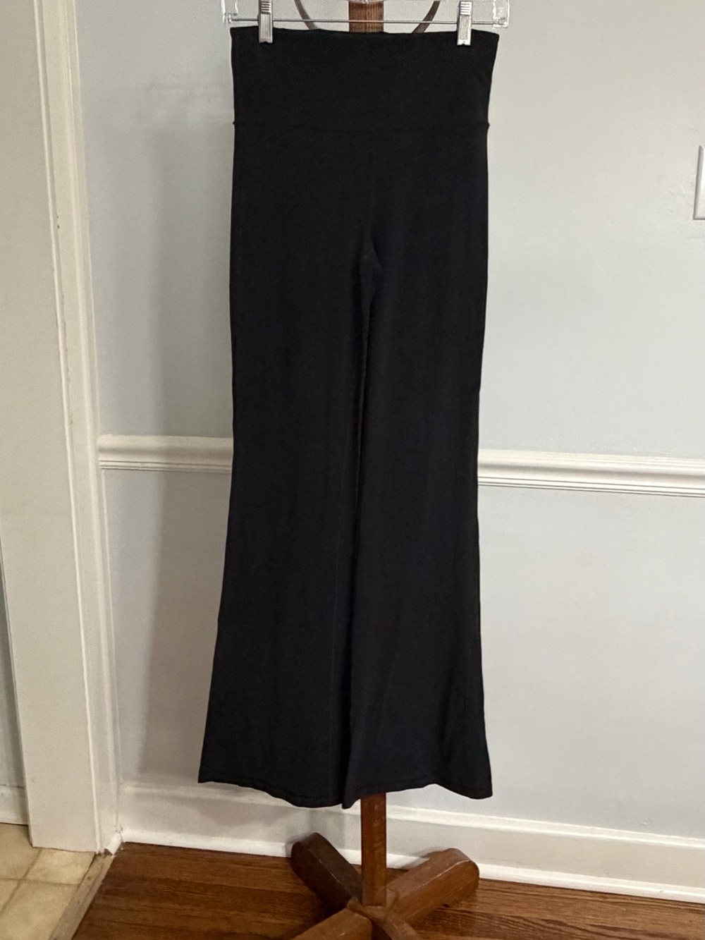 Athleta Black High-Rise Wide Leg Pants